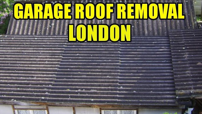 asbestos garage roof removal Merton south london 020808802920P