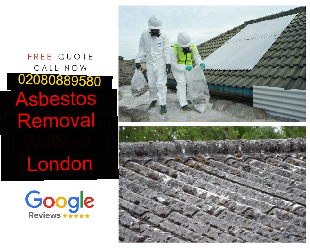 asbestos commercial roof removal London company 02080889580