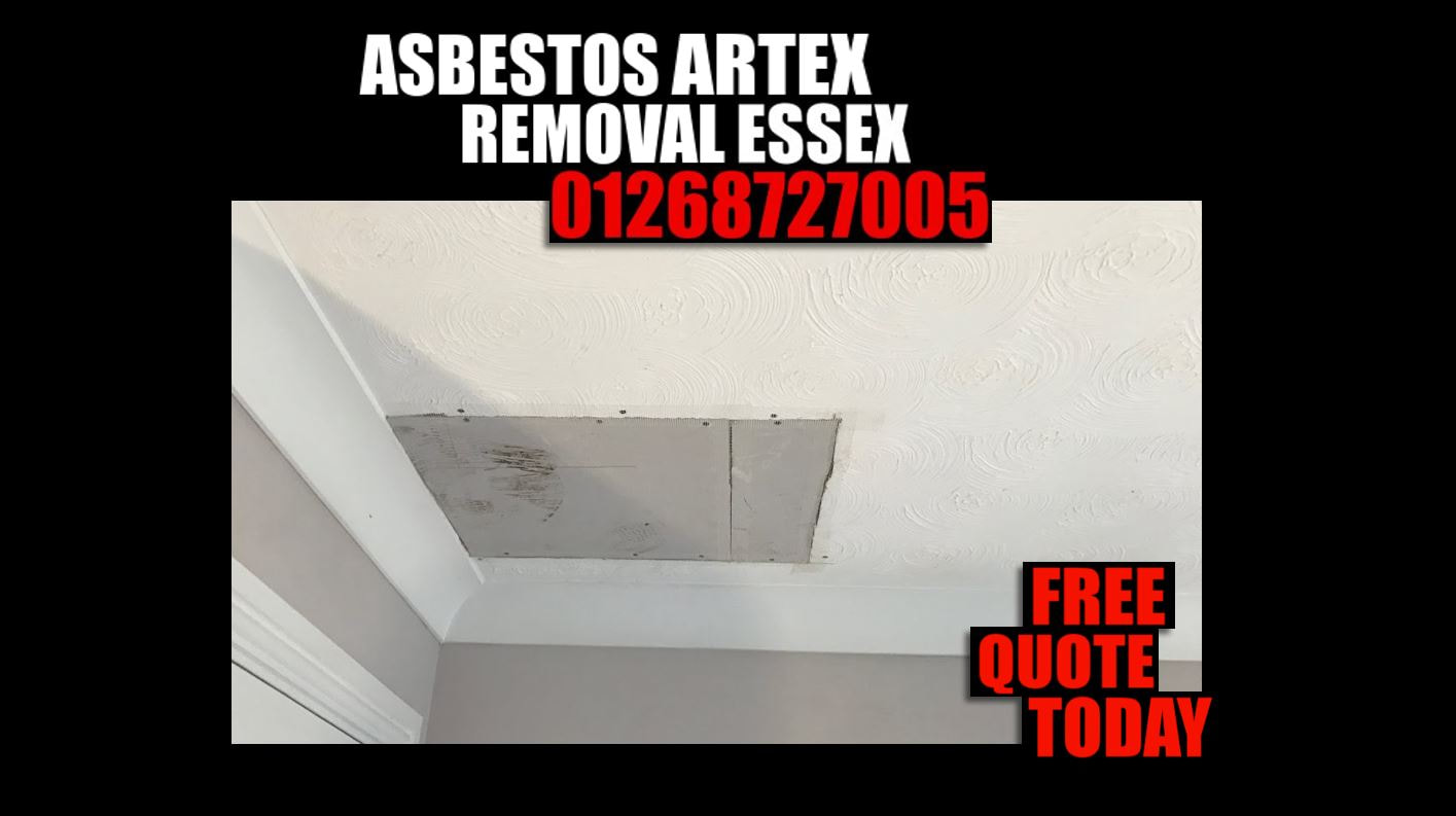 asbestos artex removal Harlow Essex 01268727005