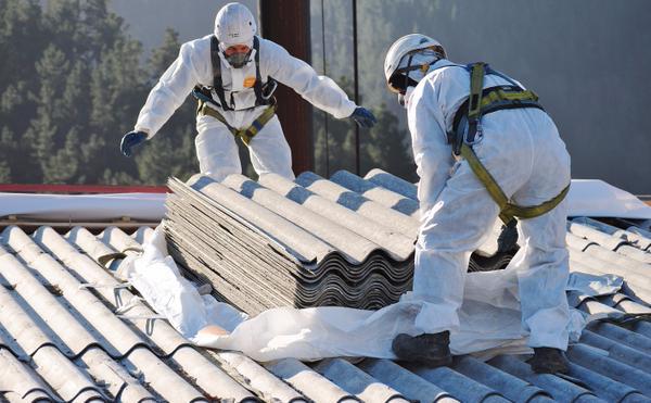 asbestos corrugated roof removal Middlesbrough Teesside 